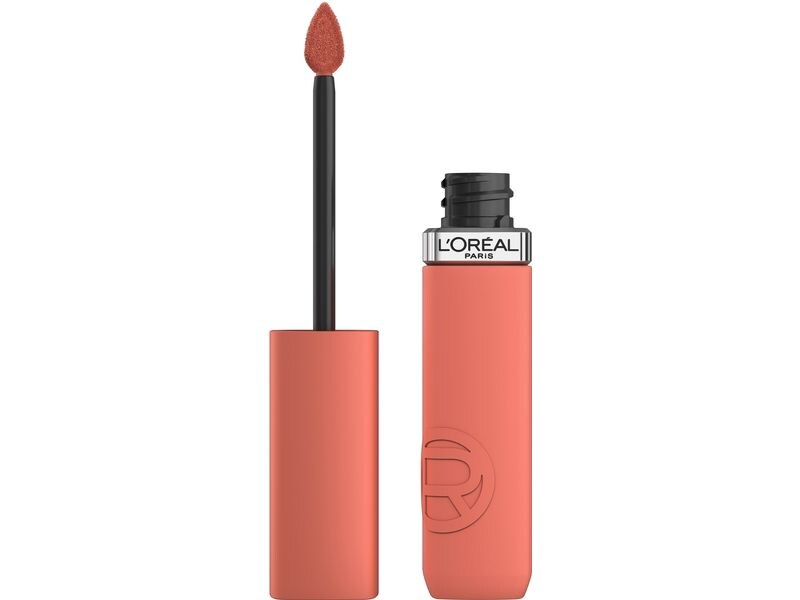 L'Oréal Paris Lippenstift Matte Resistance 601 Worth It Lippenstift verleiht den Lippen einen leuchtenden Nude-Ton