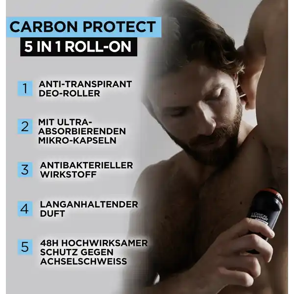Deo Roll-on Carbon Protect 5in1