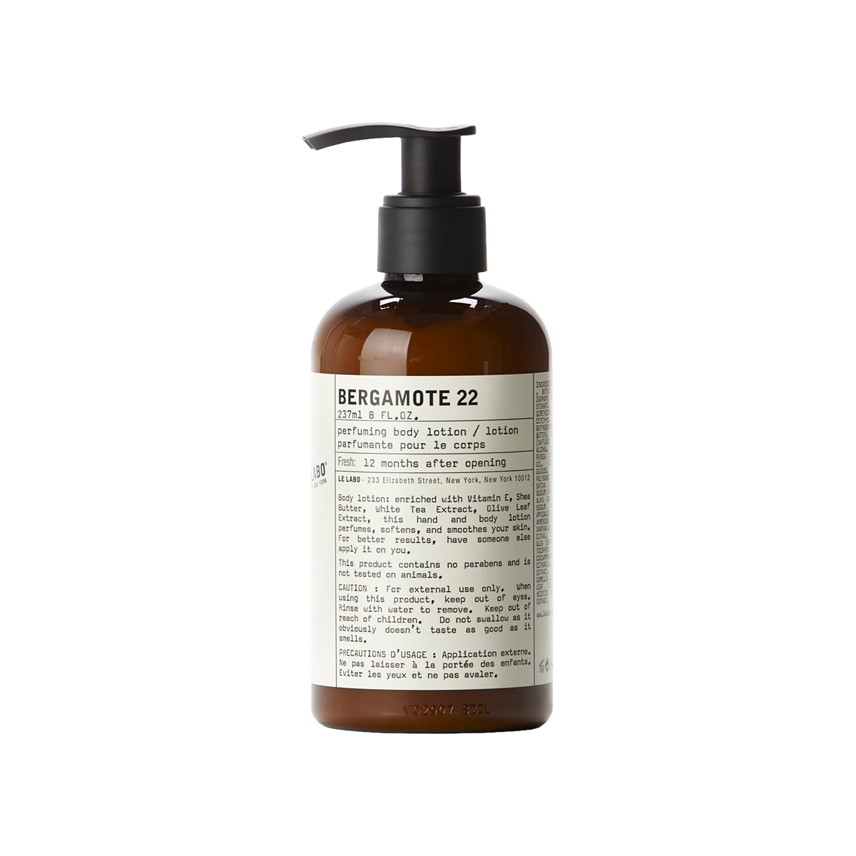 Bergamote 22 Body Lotion 237ml