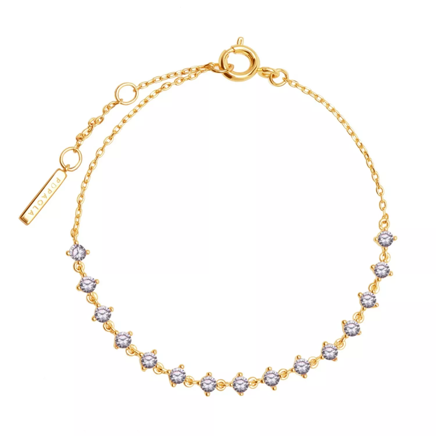 PDPAOLA Victoria Armbånd 18 kt. Forgyldt Sølv PU01-108-U