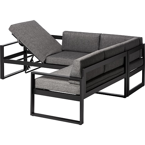 Bosco hjørnesofa - Grå