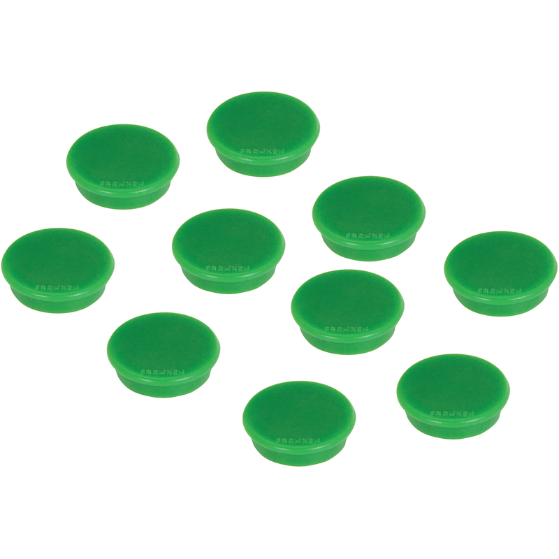Franken Magnete, 32 mm, grün, 10 Stück