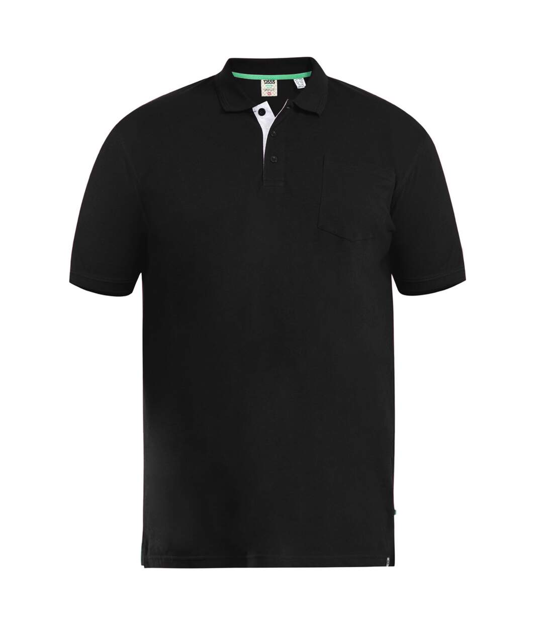 Duke - Polo grande taille GRANT - Homme (Noir) - UTDC106