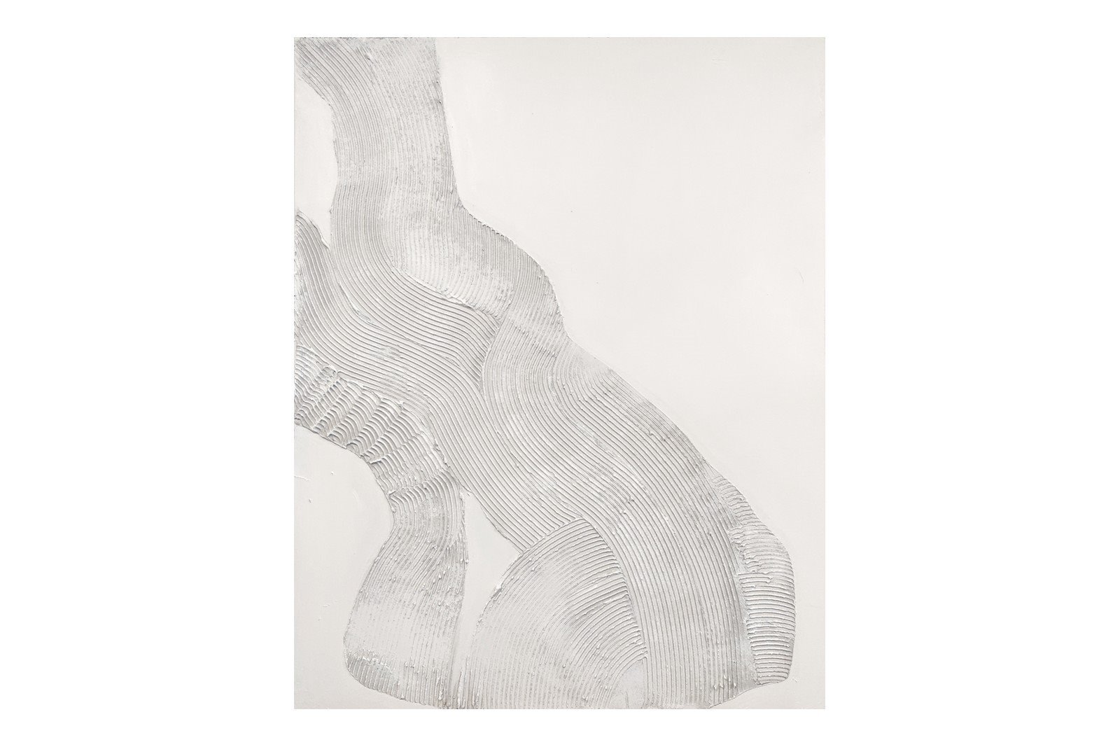 White Sculpture 1 90x120 cm