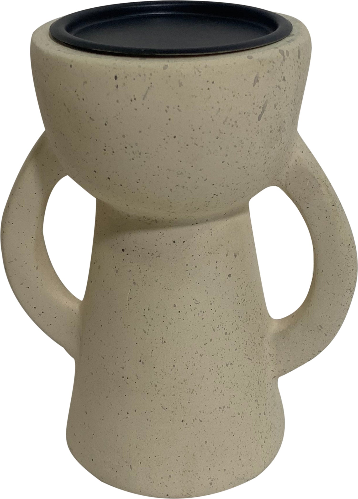 House of Nature kandelaar Sarnia beige 15 x 11 x 18 cm