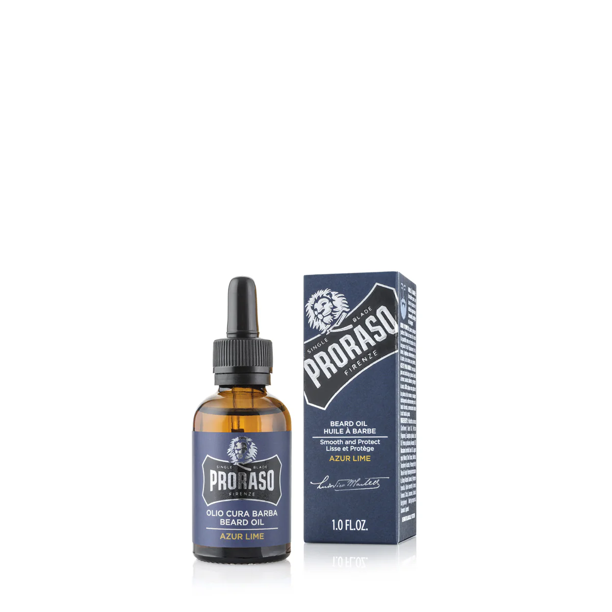 Huile pour barbe Azur lime 30ml