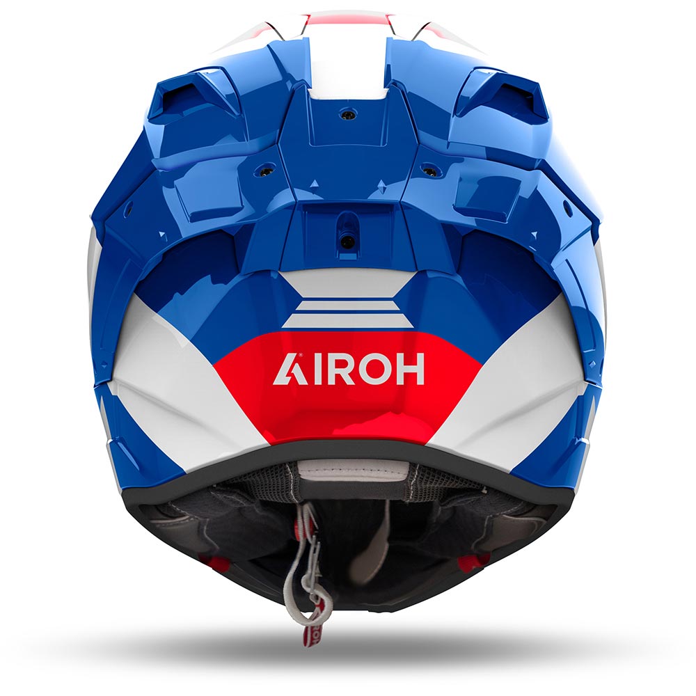 Airoh - Casque GP 800 Competition Bleu / Rouge / Blanc / Brillant