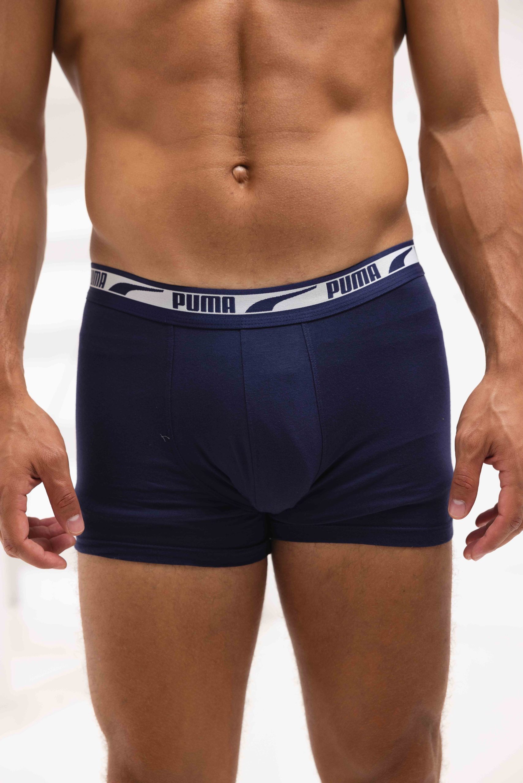 Puma Multi Logo Boxershort 6-Pack Heren Blauw