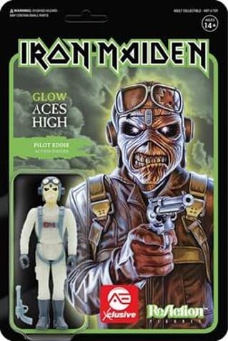 Collectible figurine: Iron Maiden - Pilot Eddie - Aces High (Glow)