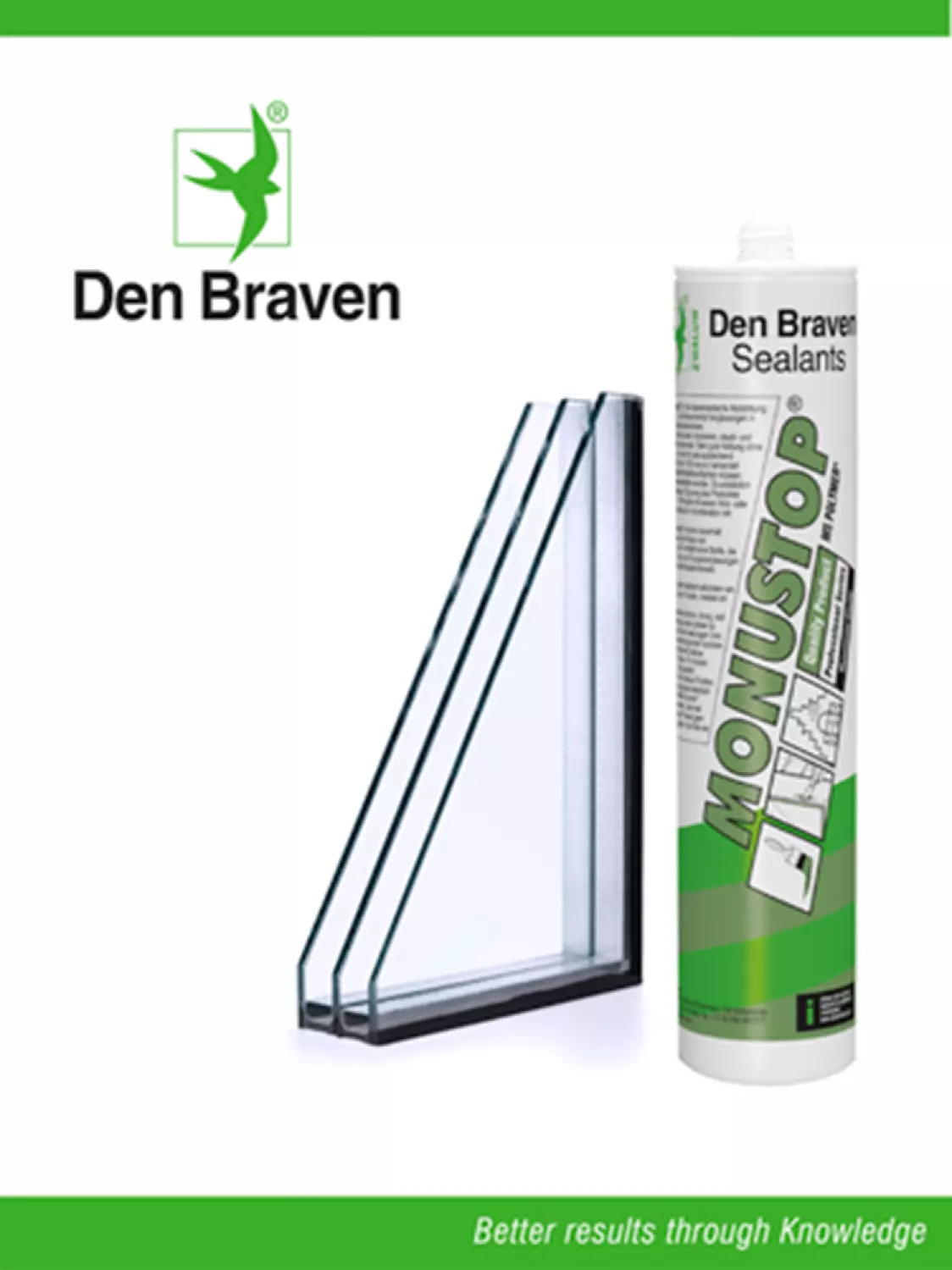 Zwaluw Den Braven Monustop Wit 290Ml Koker