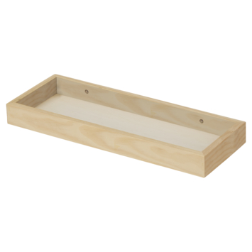 Duraline verdiepte plank onbehandeld vuren 4x40x15 cm (hxbxd)