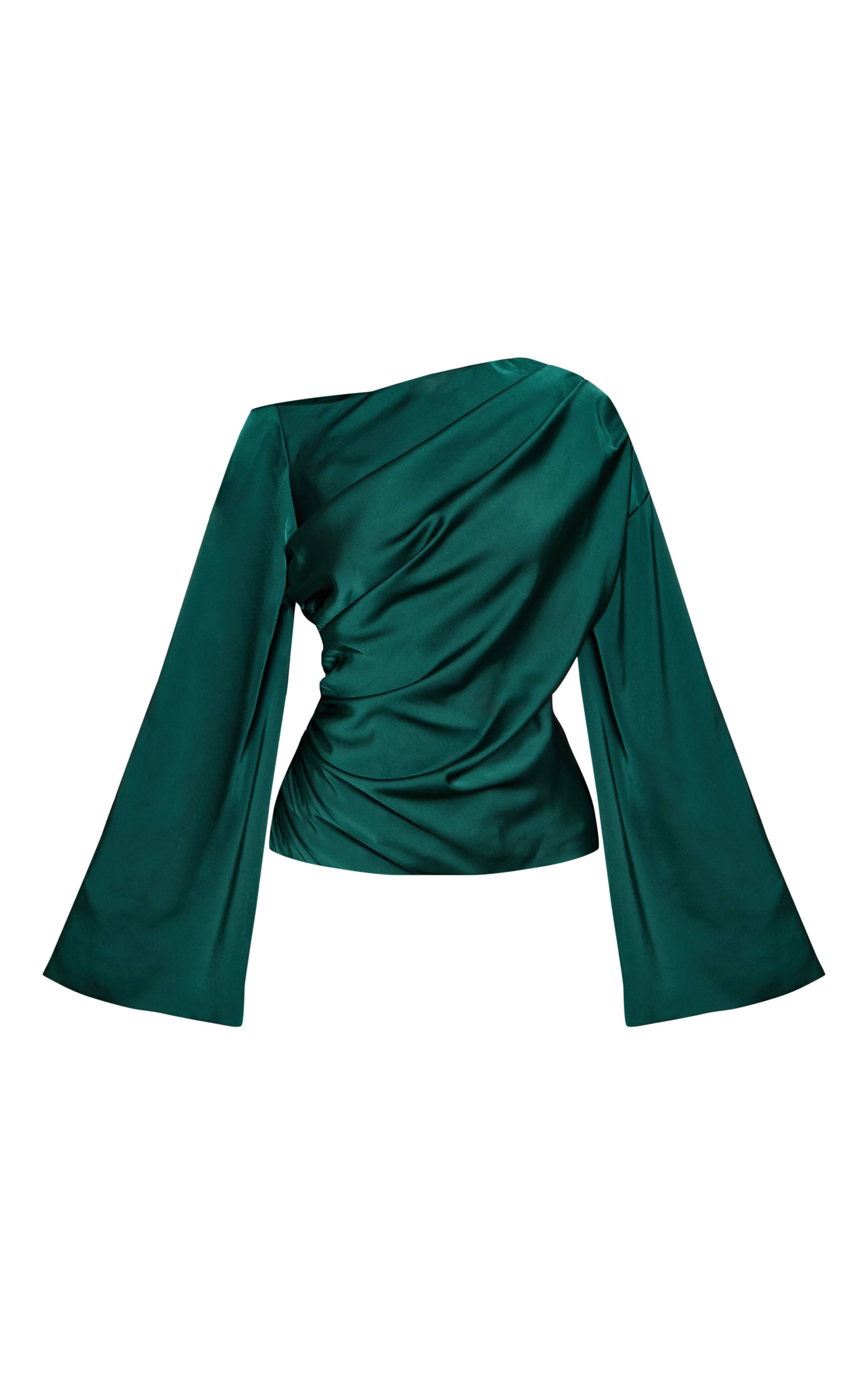 Vert Olive Foncé Robe Courte Ajustée Tissée À Épaules Dénudées Petite Taille