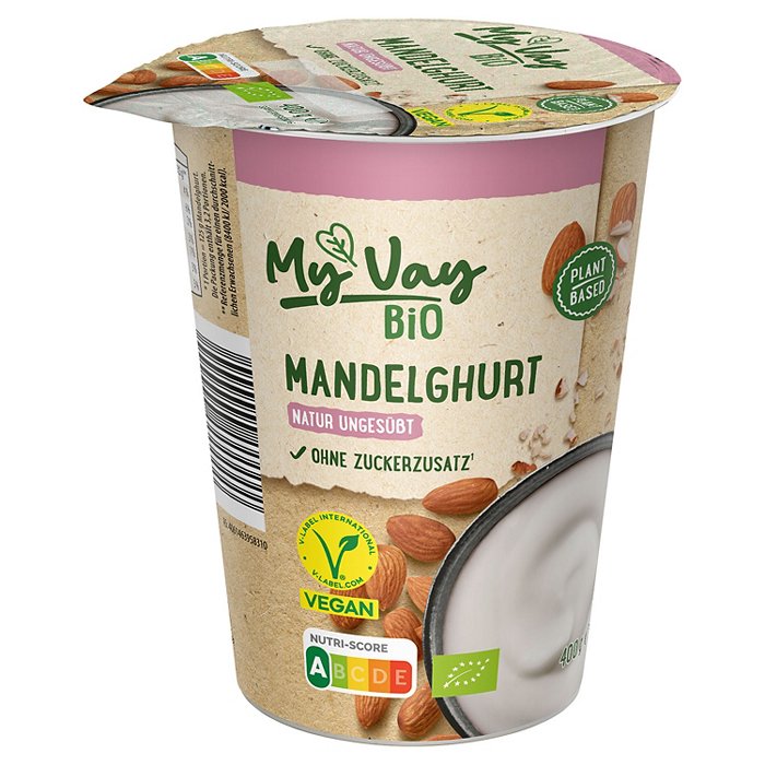 MY VAY Bio-Mandelghurt 400 g