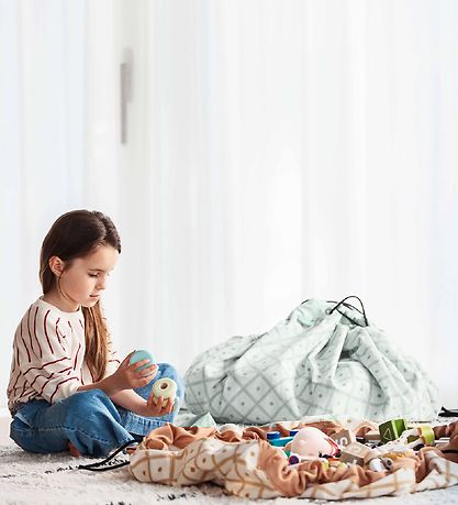 Play&Go Spielteppich - DM: 140 cm - Geo Green