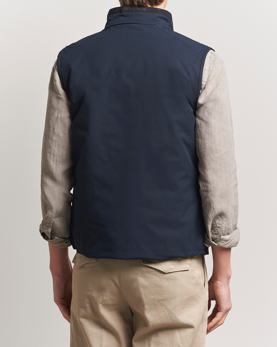 Woolrich Sailing Two Layer Vest Melton Blue