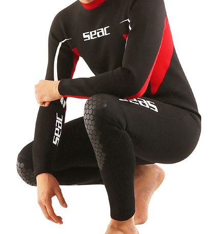 Seac V?ddragt - Relax Man 2,2 mm - Sort/R?d