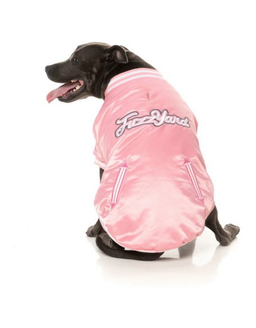 Fuzzyard Fastball Jacket Roze - Hondenkleding
