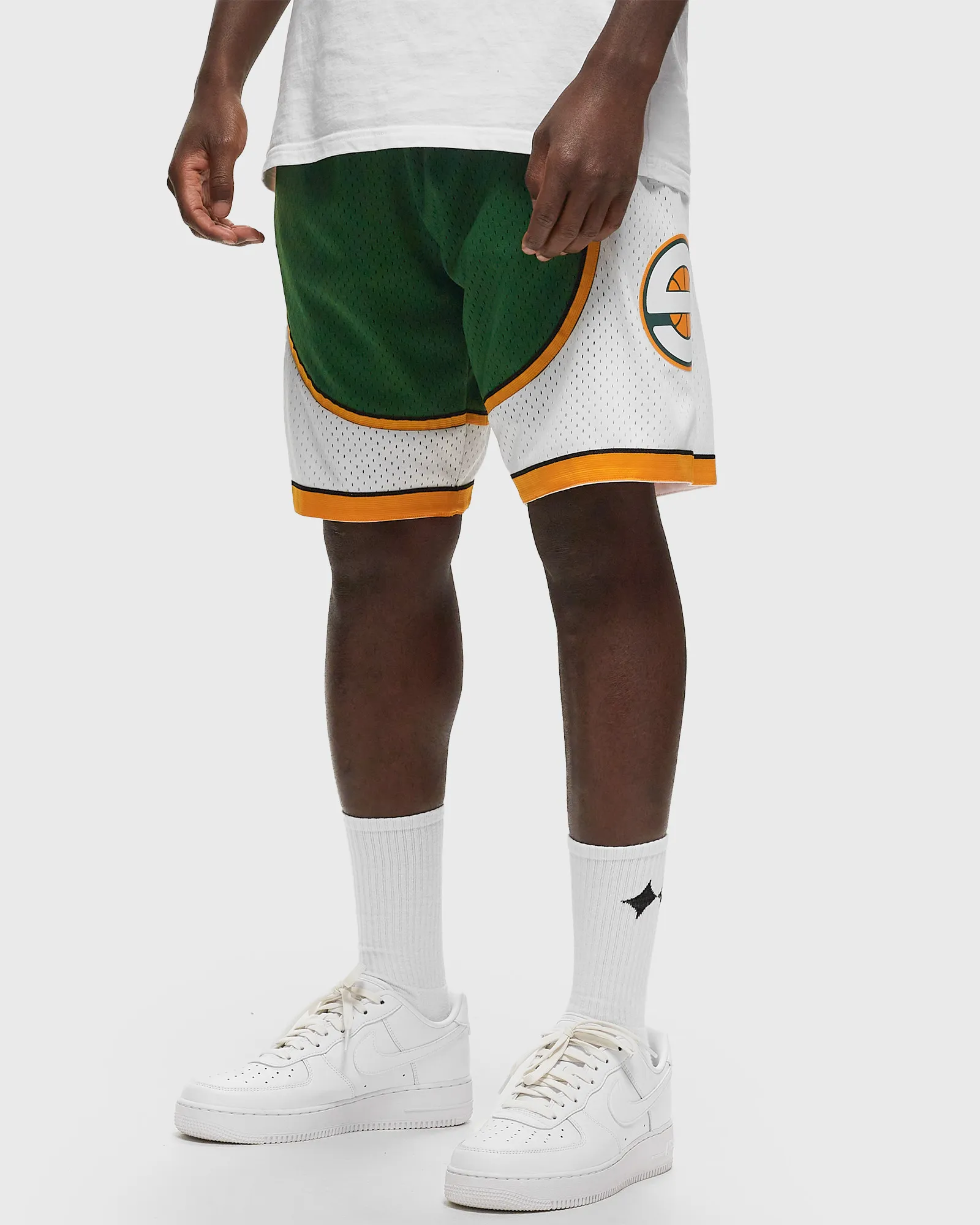 Mitchell & Ness NBA Swingman Shorts Seattle Super Sonics Road 2007-08