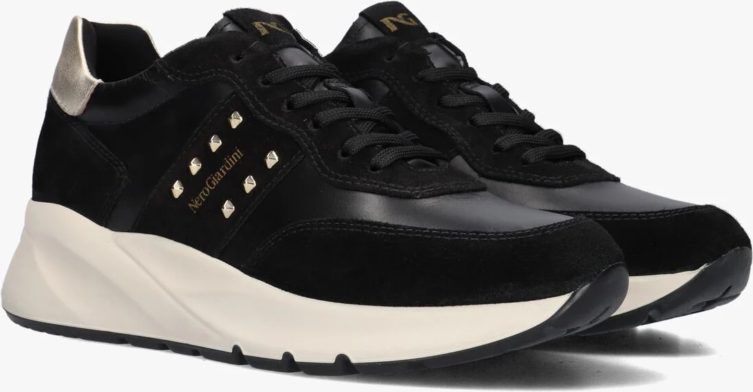 NERO GIARDINI zwarte nero giardini lage sneakers 08335