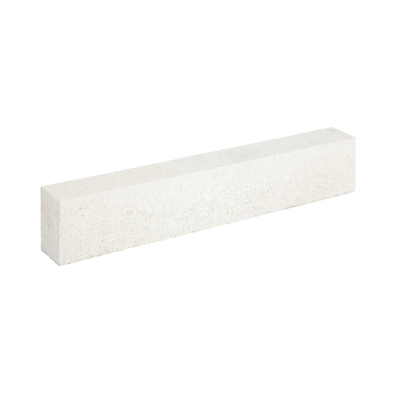 Bordure contemporaine blanche 50x5x9 cm