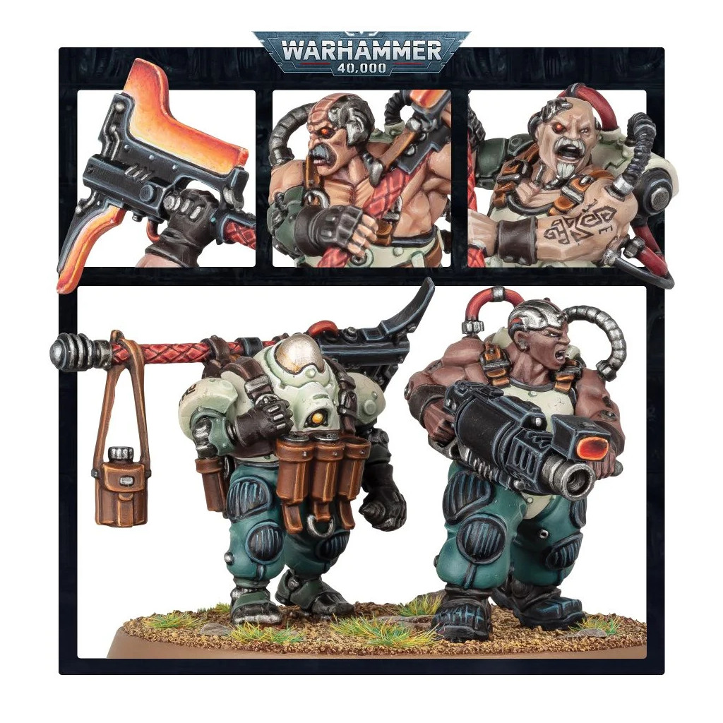 W40K : Leagues of Votann - Cthonian Beserks