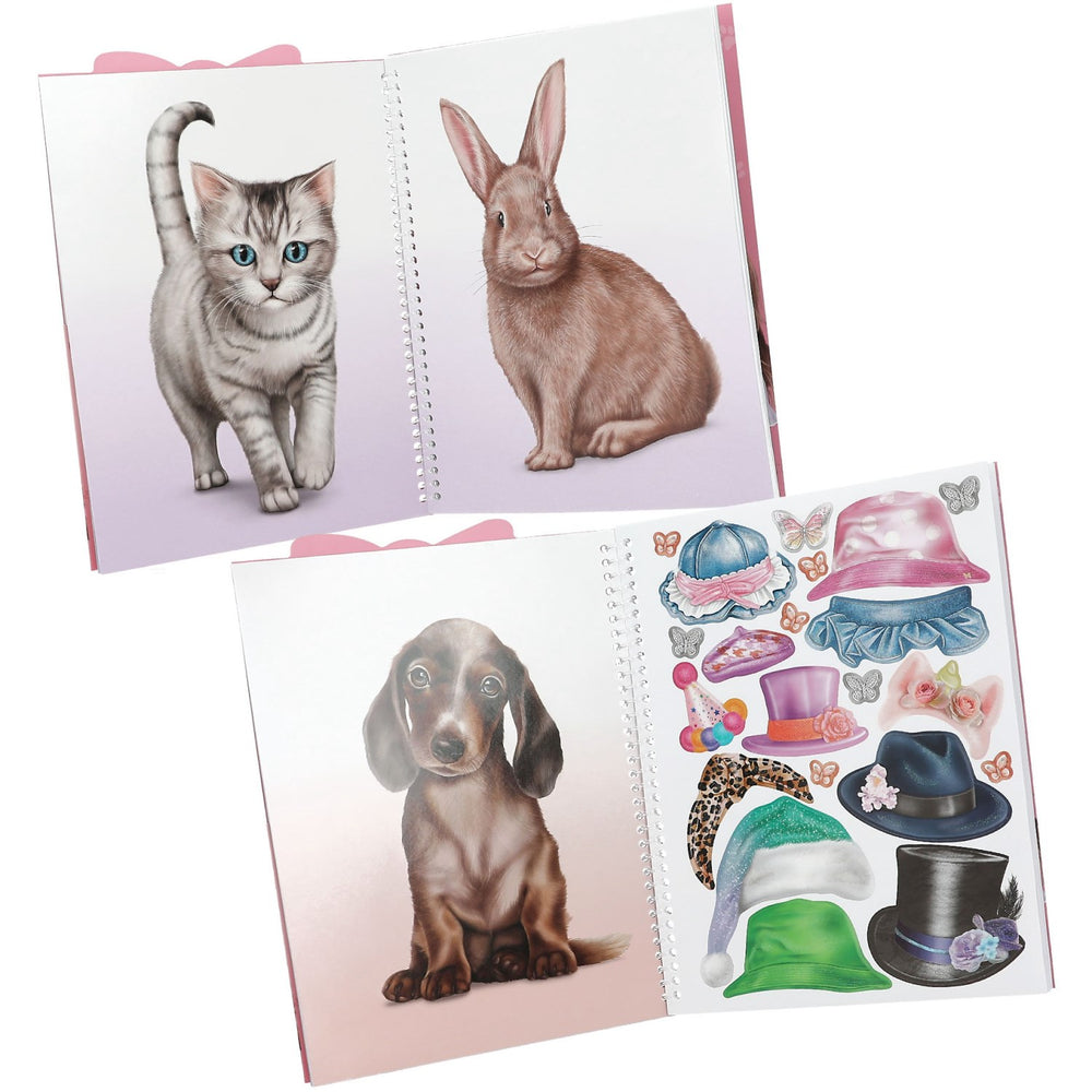 Køb TOPModel Cute Animals Dress Me Up Klistermærke Bog