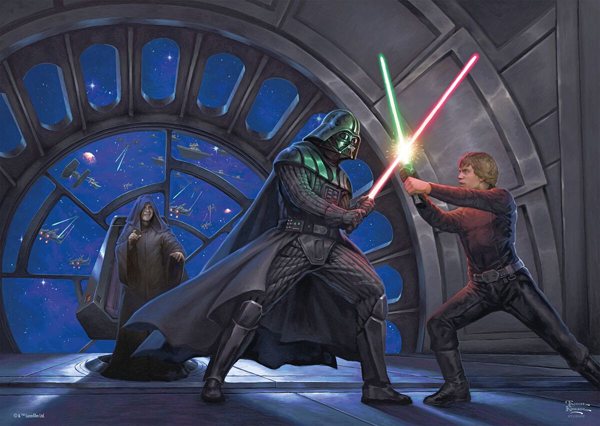 The Mandalorian - Thomas Kinkade Studios - A son’s destiny | Star Wars Puzzle