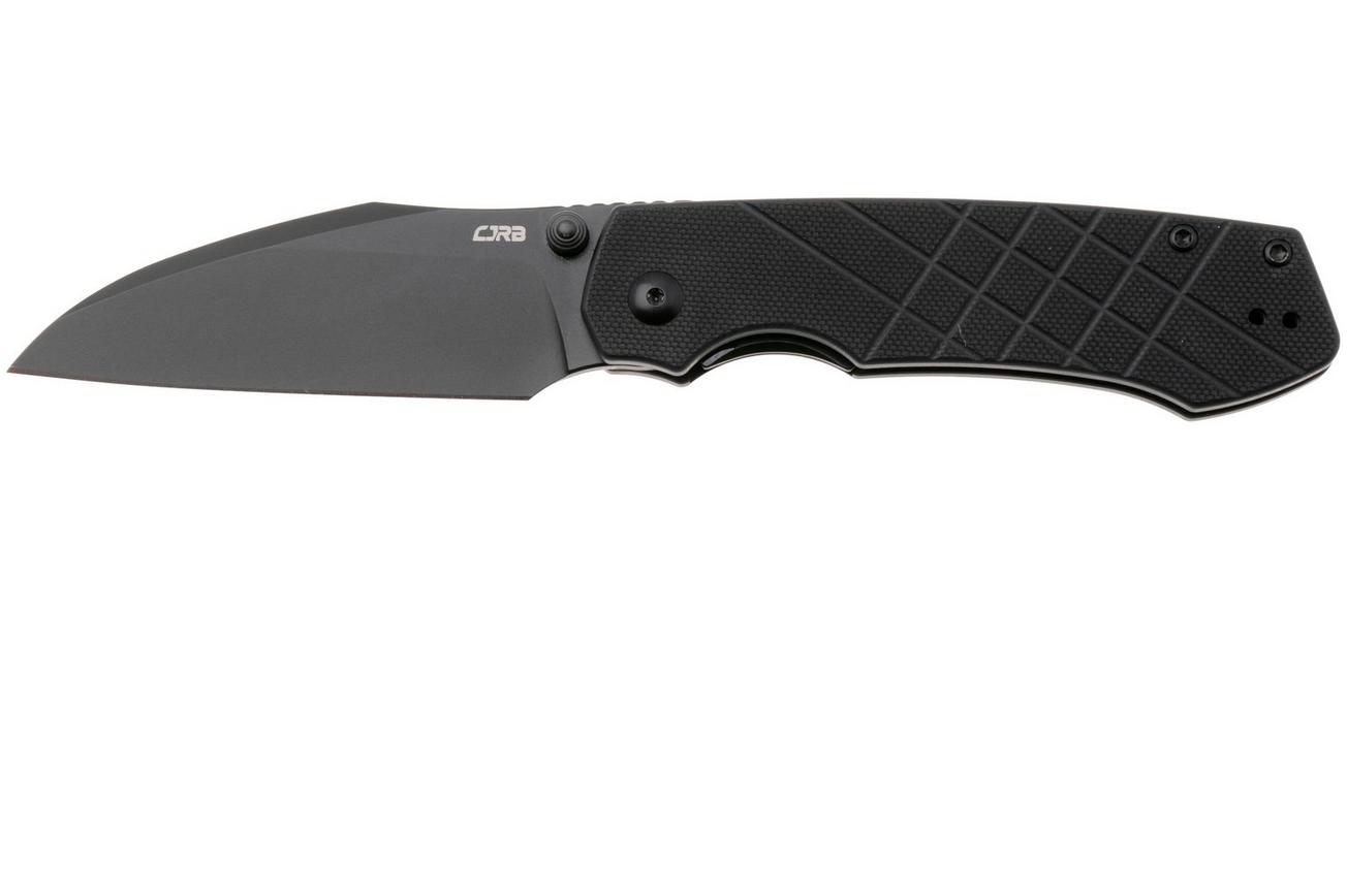 CJRB Kestrel J1962-BBK PVD AR-RPM9, Black G10, zakmes, Ray Laconico design