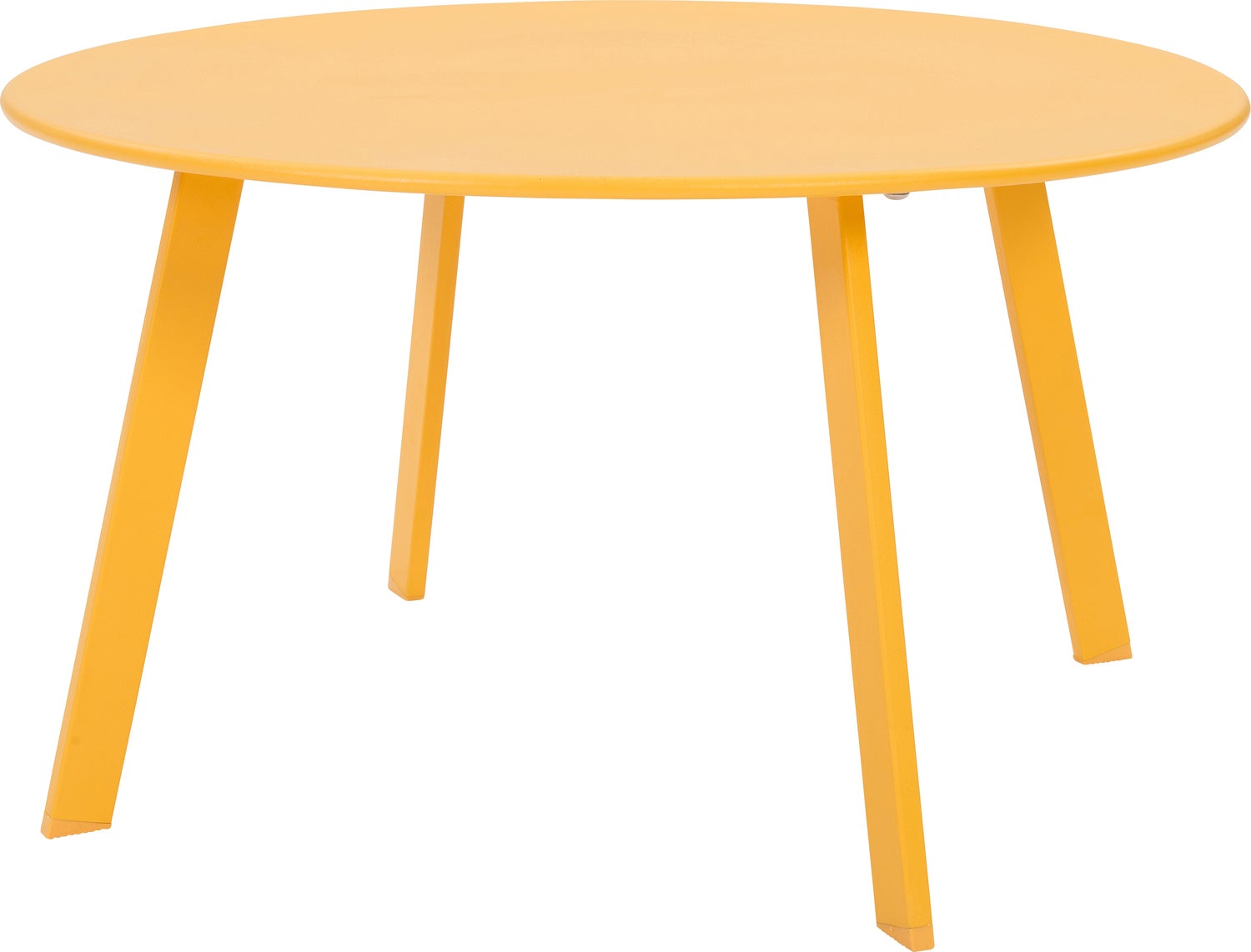 Intratuin bijzettafel Latte geel D 70 H 40 cm