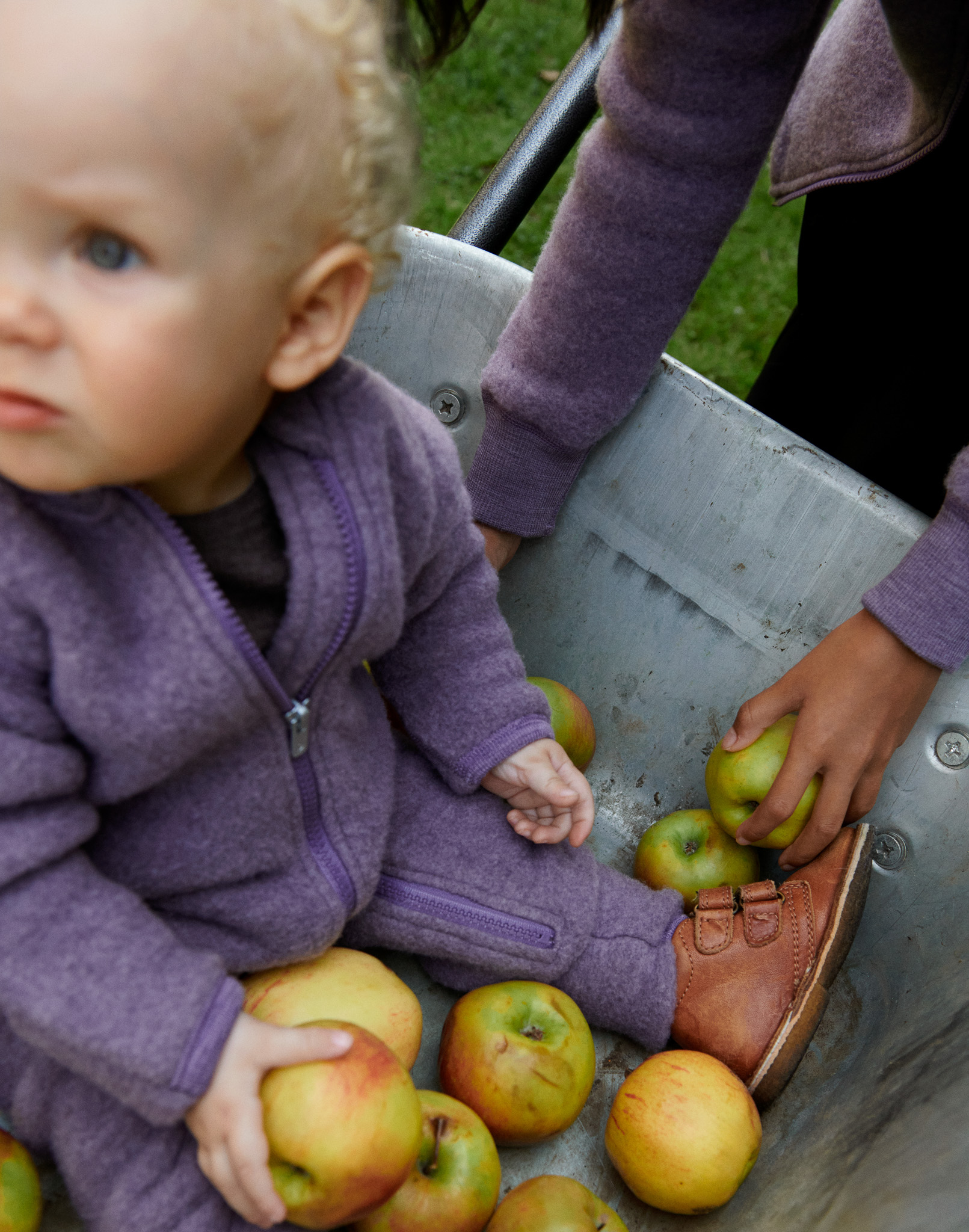 Kinderwagenpak van merinowolfleece voor baby's