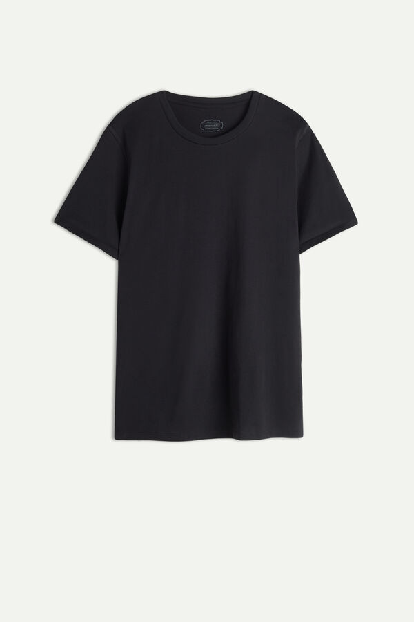 Camiseta de manga curta em algodão Supima®