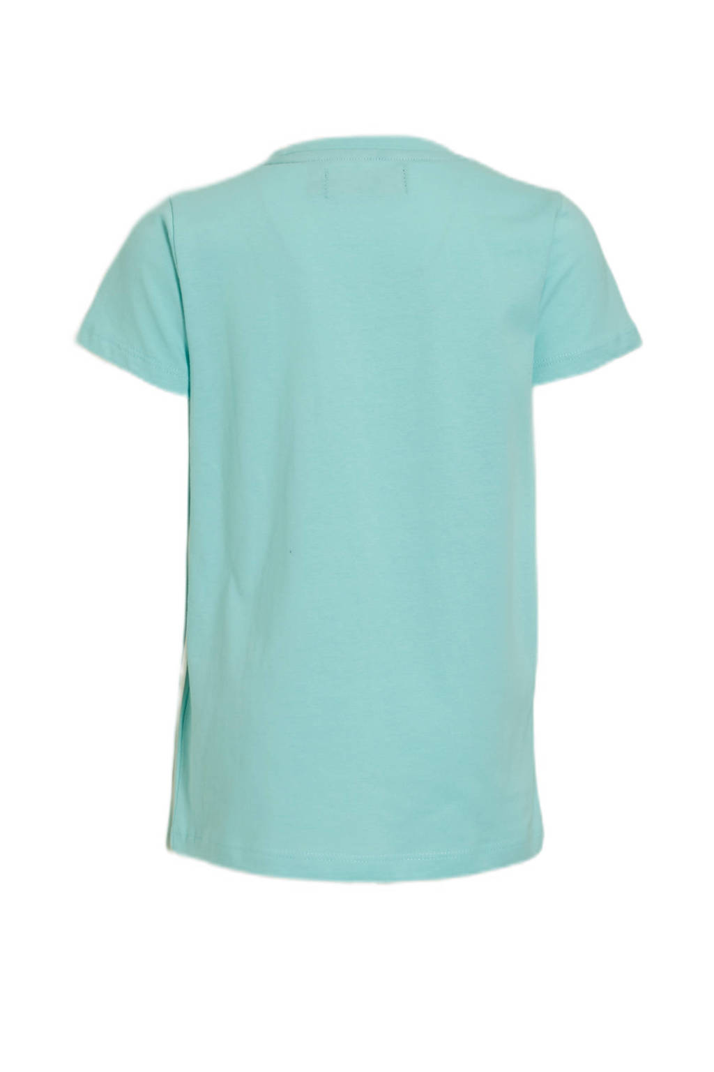 Orange Stars T-shirt Marvin met printopdruk blauw