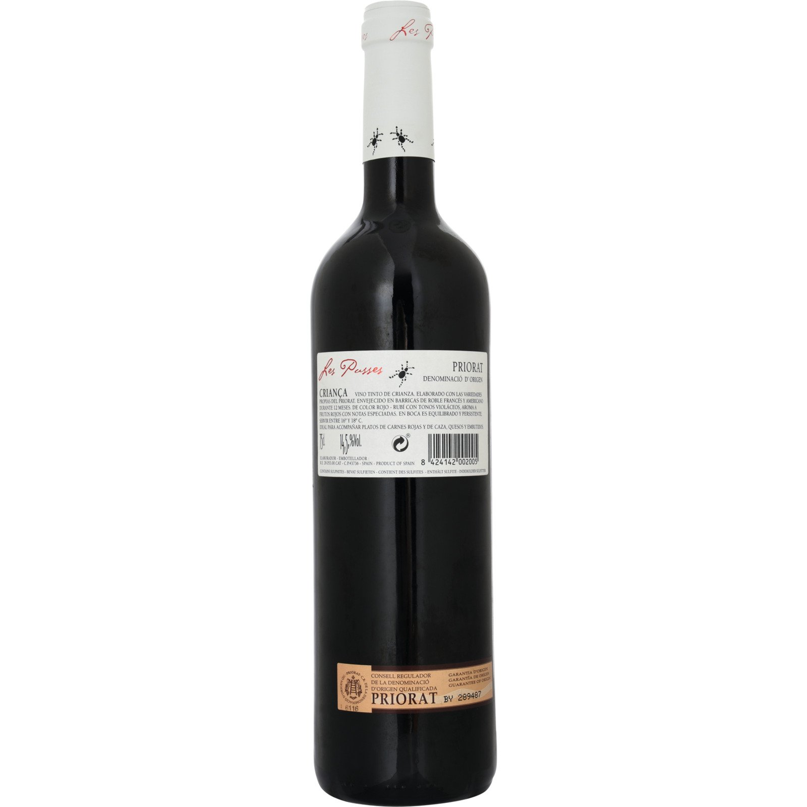 Les Pusses Crianza Priorat DOQ 75cl
