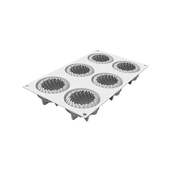Moule silicone 6 Mini Wave Silikomart