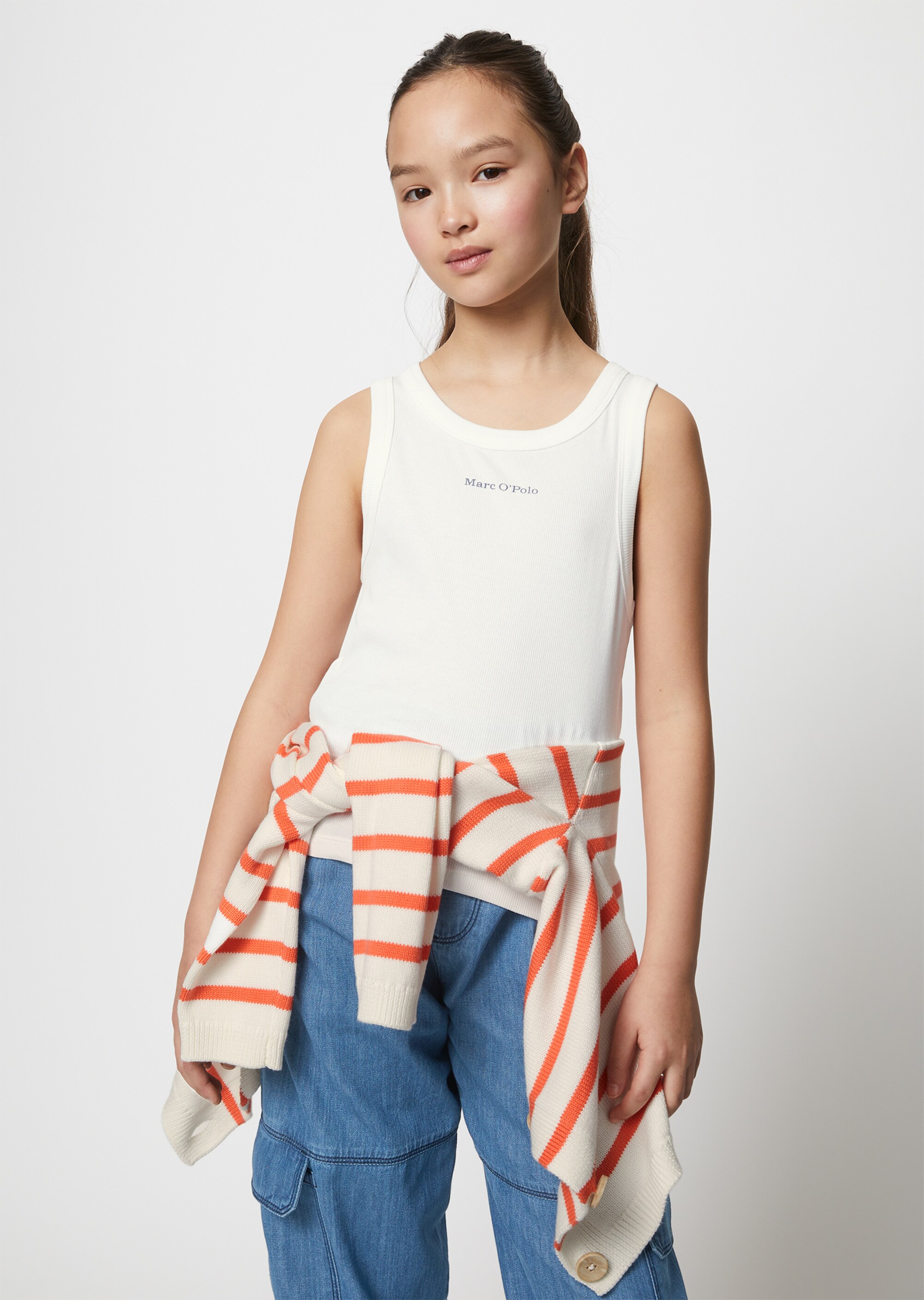 TEENS-GIRLS Tanktop aus reiner Bio-Baumwolle