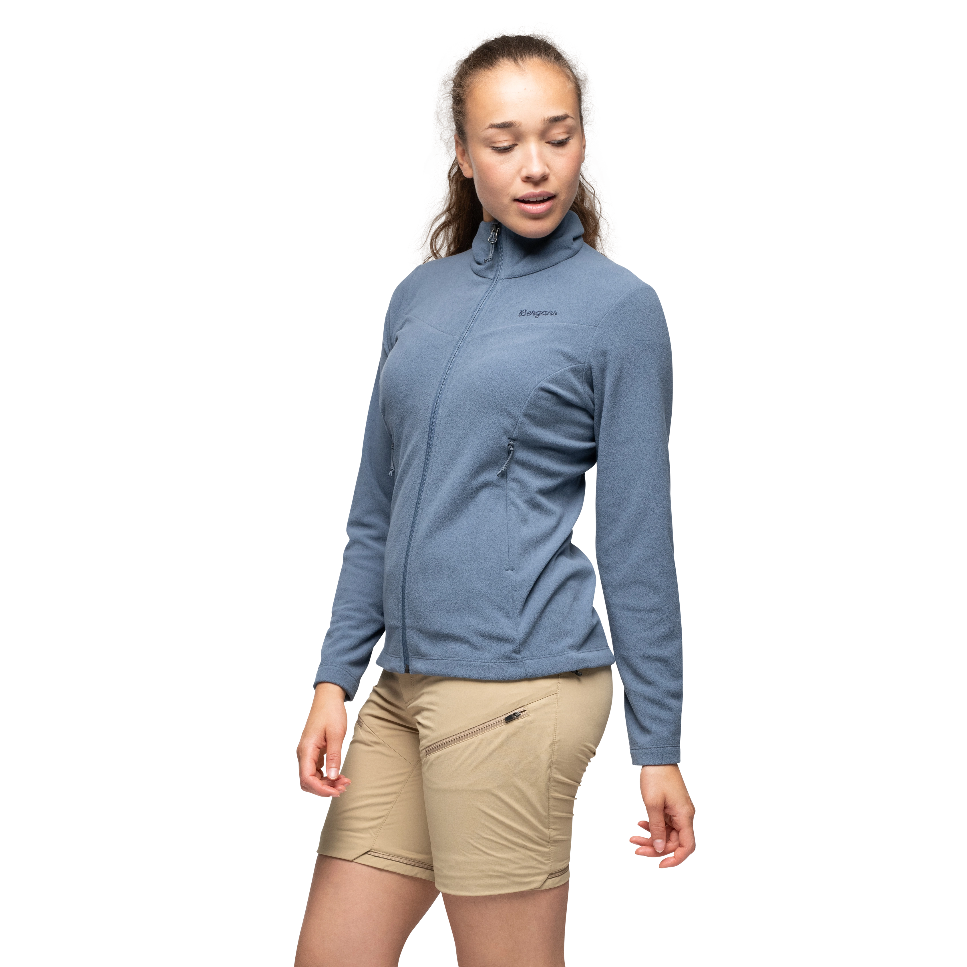Finnsnes Fleece Jacket Women Granite Blue