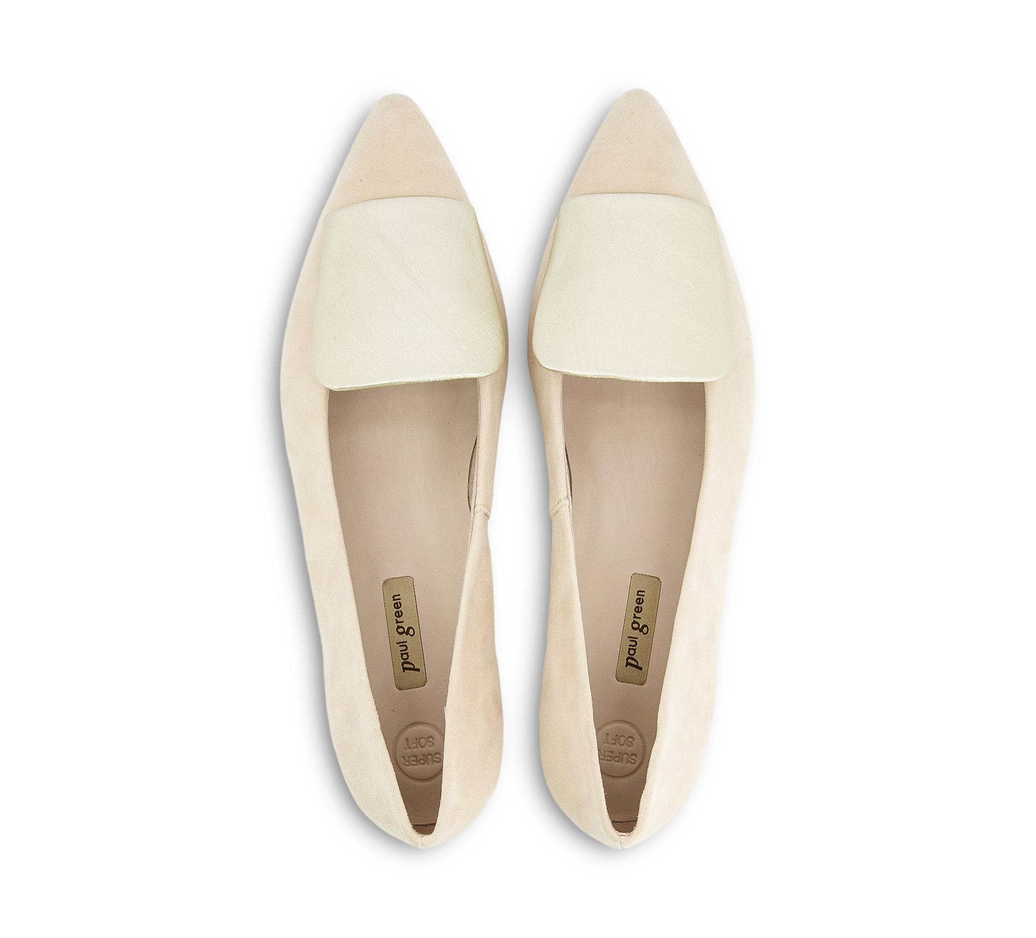 Paul Green 3792 - Ballerinas beige/taupe