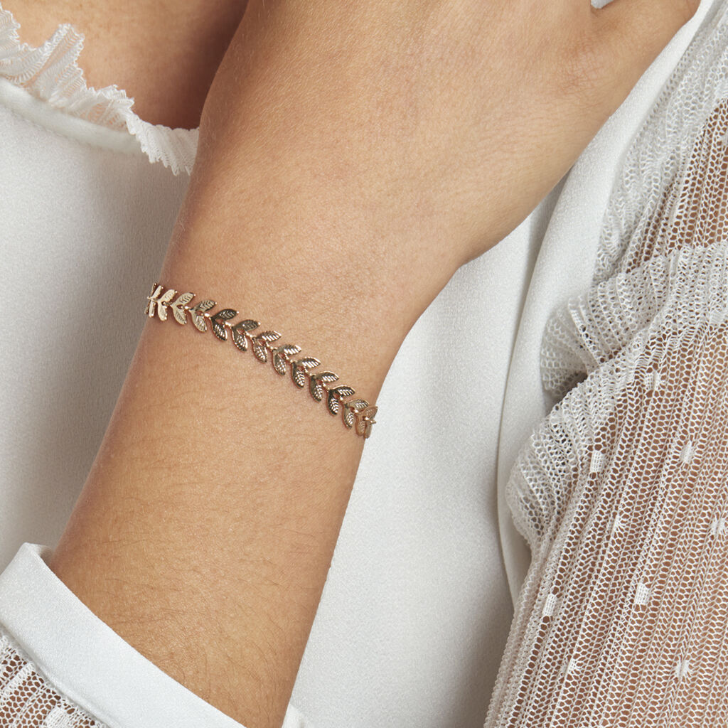 Bracelet Plaqué Or Jaune Jay