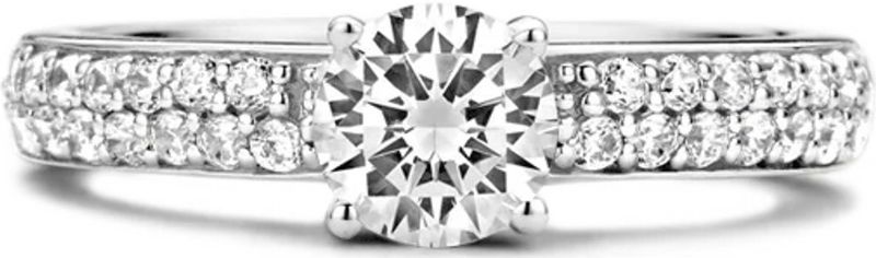 TI SENTO Milano Ring - Gerhodineerd Sterling Zilver - Zilver