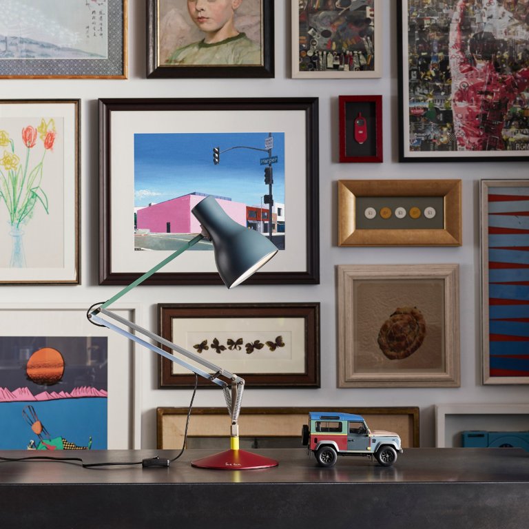 Arbeitsplatzl. Anglepoise 75 Paul Smith Edition