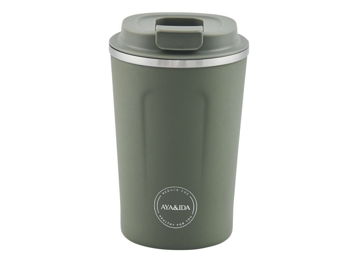 AYA&IDA CUP2GO 380 ml thermosbeker - Tropical Green