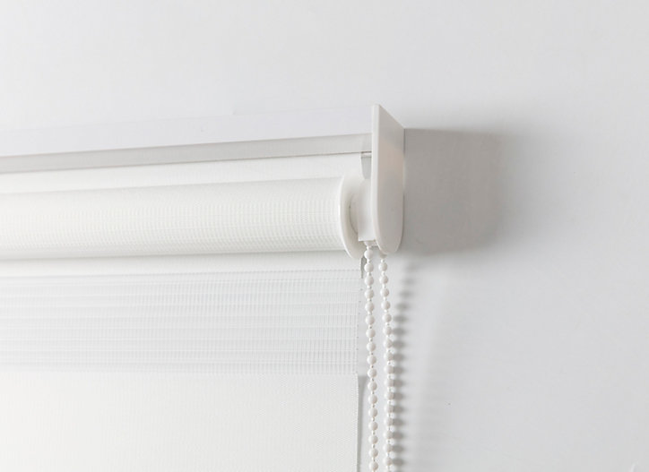 Store enrouleur jour/nuit 40x140cm blanc