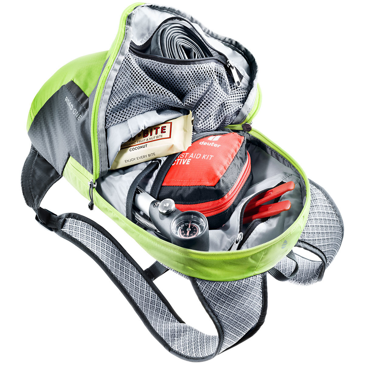 Deuter Road One Fietsrugzak Geel/Grijs