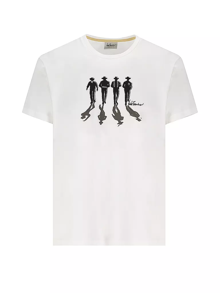 LUIS TRENKER T-Shirt LUARGI weiss