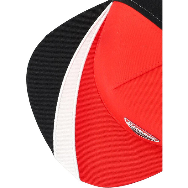 ducati racing - Casquette flat Corse Rouge / Noir