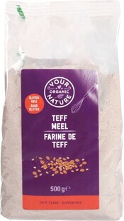 Your Organic Nature Teffmeel Biologisch 500GR