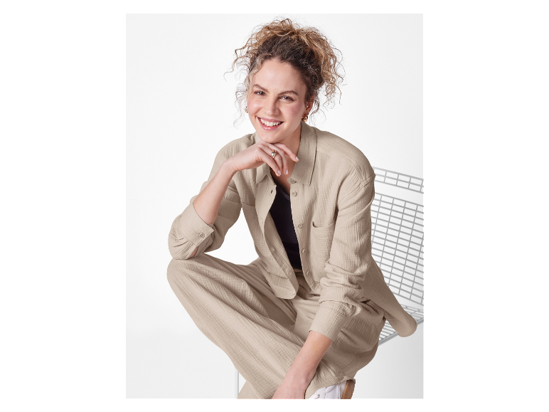 Mousseline dames blouse