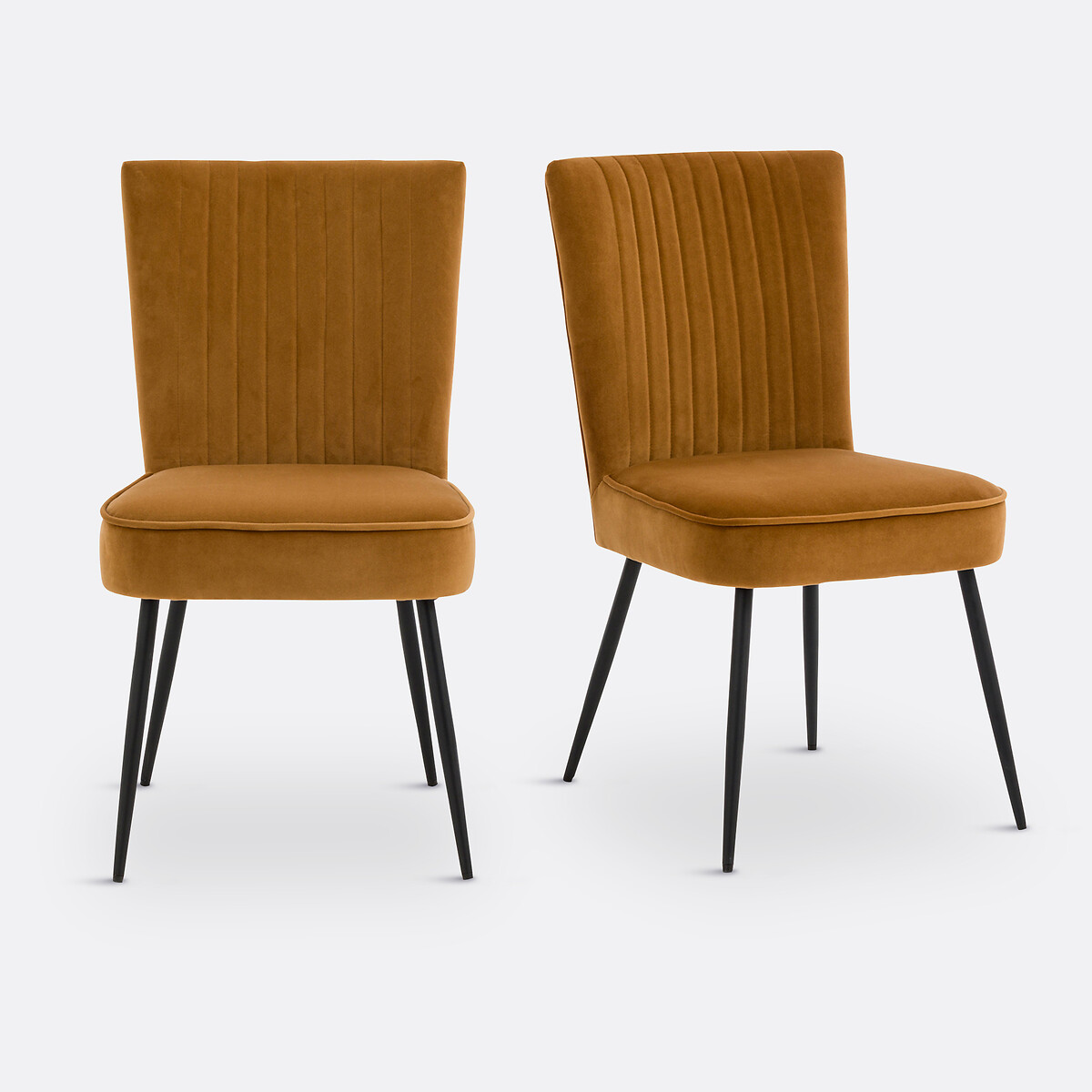 LA REDOUTE INTERIEURS<br>Conjunto de 2 cadeiras vintage estilo anos 60, Ronara
