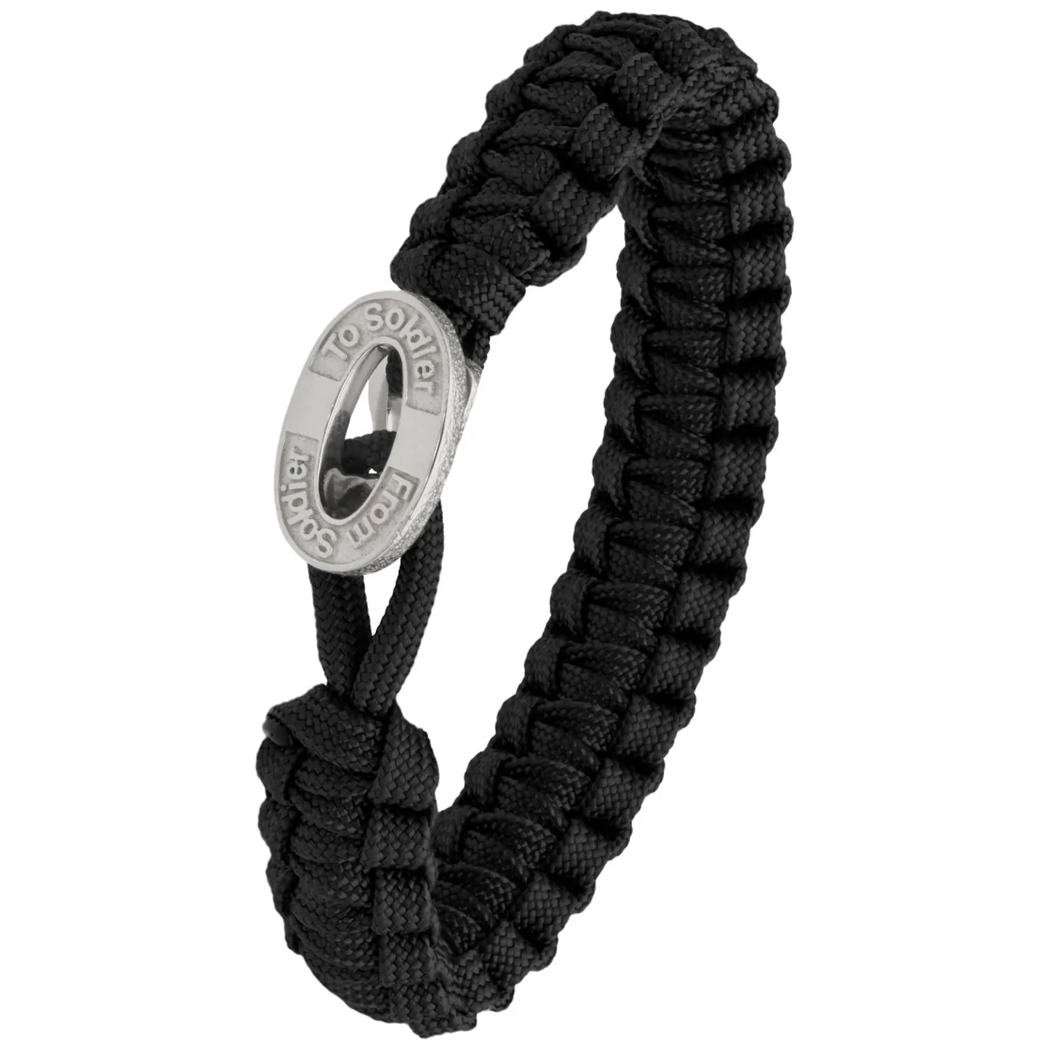 From Soldier To Soldier Oxidized Black Armbånd Oxideret Sølv 1604-FSTS-BLA-S10