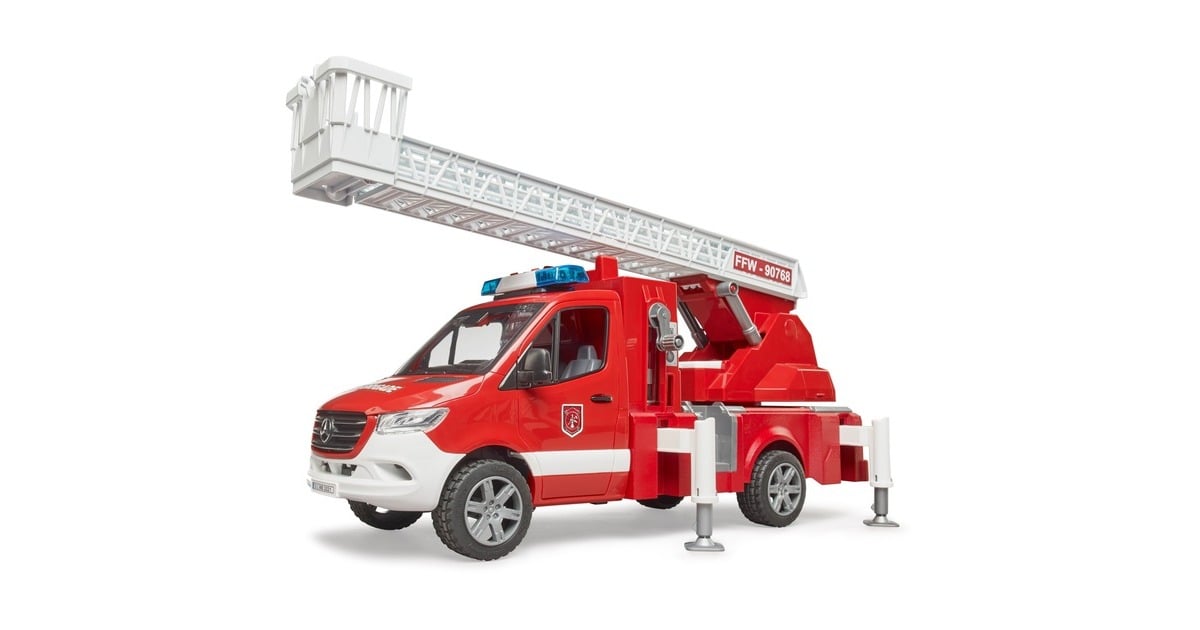 bruderMB Sprinter brandweerwagen met licht en geluid Modelvoertuig  (02673)